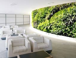 muro verde para oficinas -plantas artificiales 
