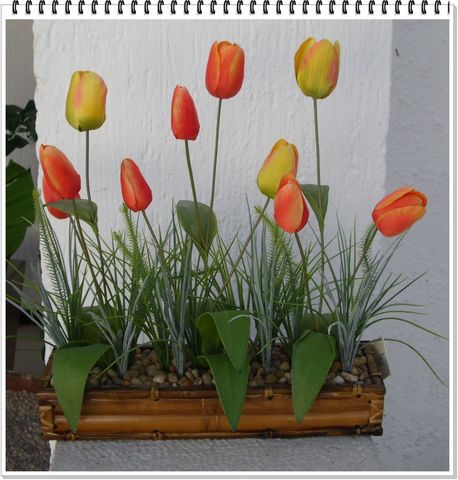 Arreglo con Tulipan